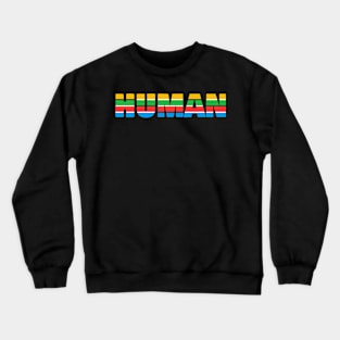 Autistic Human Crewneck Sweatshirt